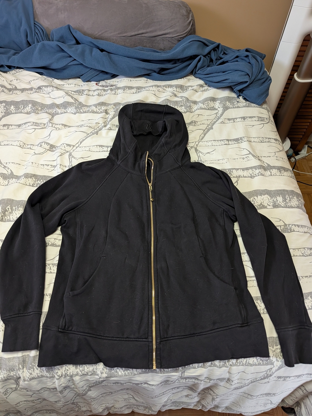 Lululemon Scuba Women's Black Hooded Zip Jacket
